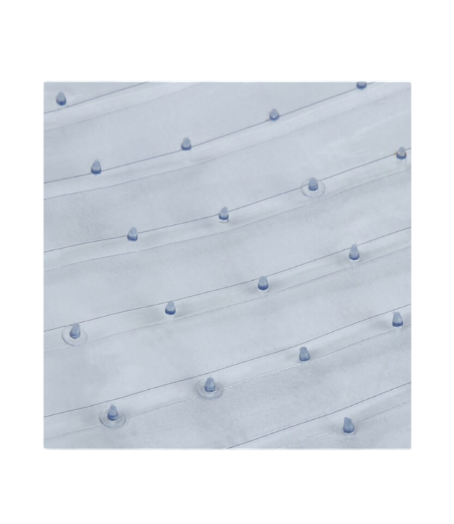 52812 Clear Vinyl Deep Pile Carpet Protector 27"W x 75'L