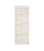 52813 Loomed Polyester Neutral Rectangular Runner Rug