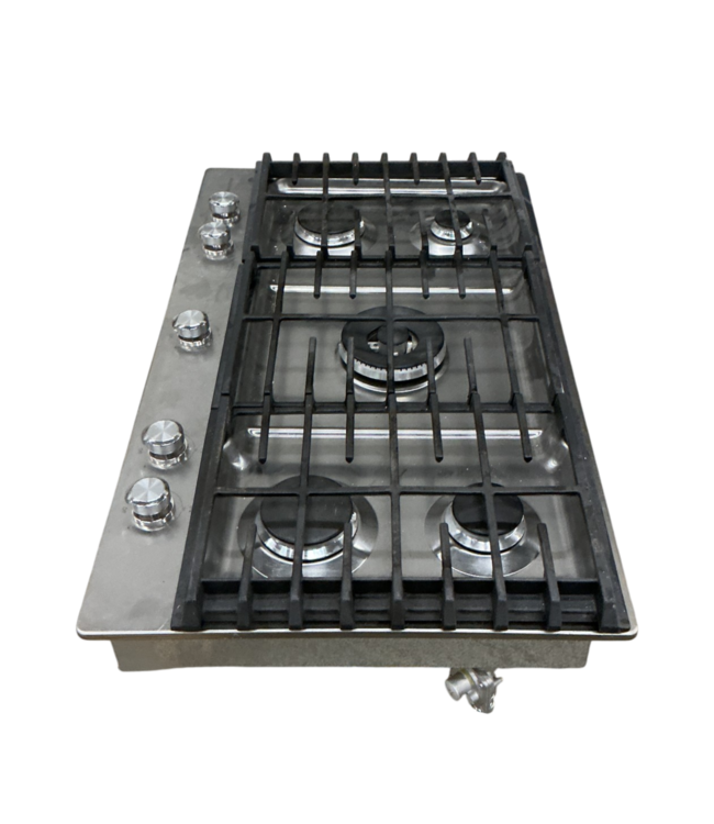 52815 Stainless Steel Gas Cooktop 36"W