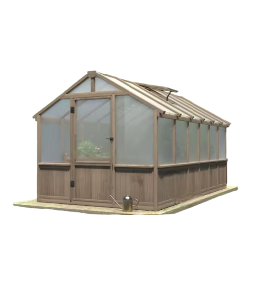 52807 Cedar Greenhouse with Roof Vent 8' x 12'