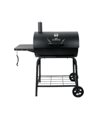 52810 Large Black Barrel Charcoal Grill