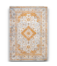 52816 Modern Persian Orange/Cream Area Rug