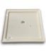 52820 SlimLine Biscuit White Shower Base 36" x 36"
