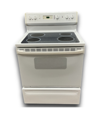 52824 White Electric 4-Burner Range