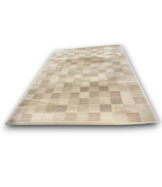 52834 Multi Color Brown Wool Custom Area Rug 155.75"L