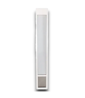 52844 White Aluminum Medium Dog/Cat Door For Sliding Door