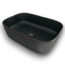 52850 Modern Rectangular Matte BLK Bathroom Sink