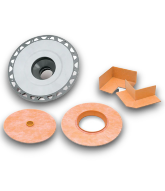 52863 Kerdi-Drain 3" Gray Round Flange