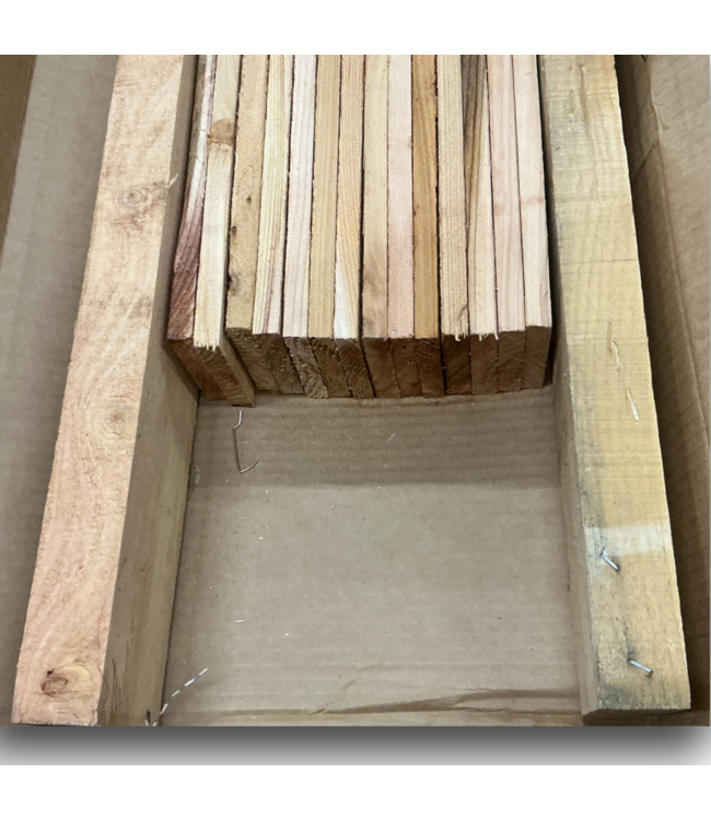 52858 Western Red Cedar Flat-top Privacy Fence Panel 4' x 8'