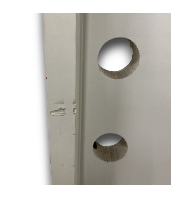 52851 Prehung White Fiberglass Exterior Door 36" x 80"