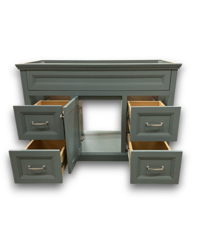 52876 Merrill Light Jade Bathroom Vanity Without Top 48"