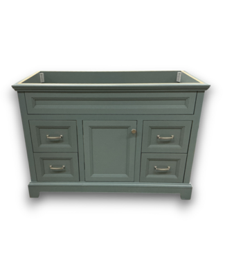52876 Merrill Light Jade Bathroom Vanity Without Top 48"