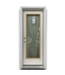 52894 Full Lite Fiberglass Prehung Exterior Door 30" x 80"