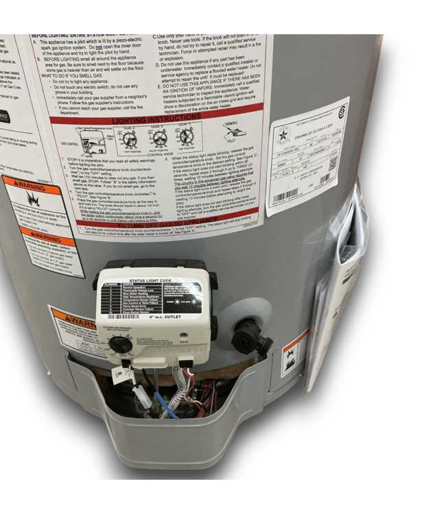52895 Signature 100 40 Gallon Natural Gas Water Heater