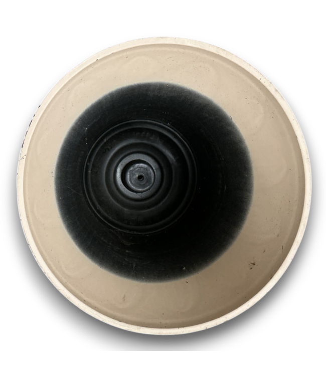 52913 Blonde Stone Resin Indoor/Outdoor Planter 14"D x 20"H