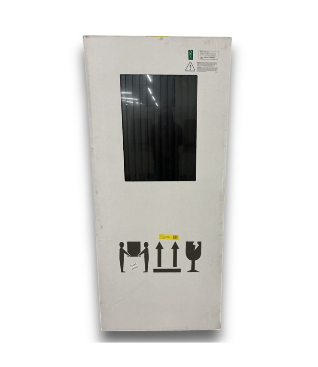 52914 Blacked Primed MDF Solid Core Single Barn Door (No hardware)