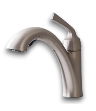 52922 Stainless Steel Pull-Out Kitchen Faucet