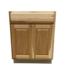 52933 Natural Hickory Sink Base 27"W