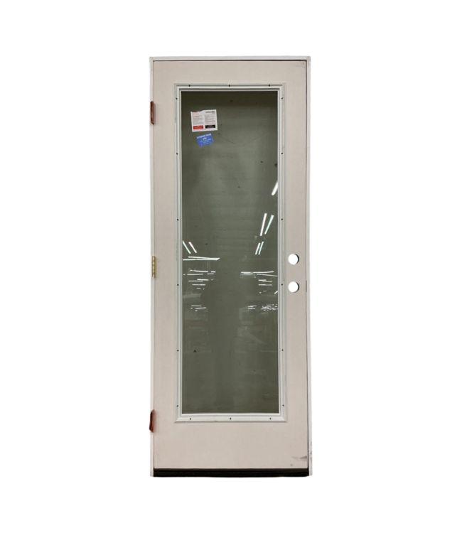 52936 Full Lite Right Hand Prehung Exterior Door 30 x 80