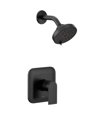 52951 Matte Black Shower ONLY Trim With Showerhead