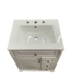 52949 White Bathroom Vanity 24"W