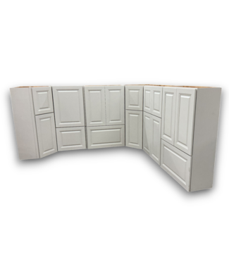 52953 Brenton Maple Cabinet Set of 6pcs