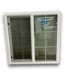 52964 White Vinyl Gridded Slider Window 36" x 36"