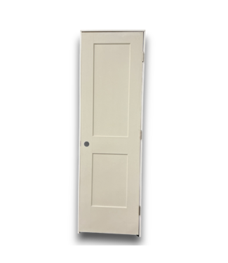 52966 Prehung 2-Panel Hollow Interior Door LH 24" x 80"
