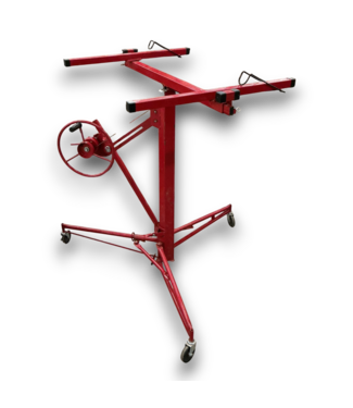 52968 Red Carbon Steel Drywall Lift 11 ft.