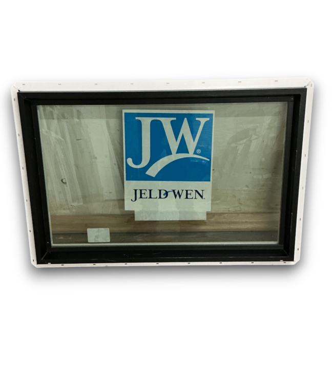 52969 Black Rectangular Picture Window