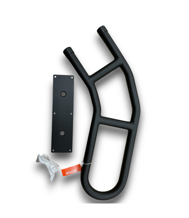 52970 Black Safety Handrail For Outdoor Steps 26"L x 7"H