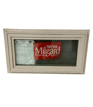 52971 Taupe Vinyl Awning Window 32.5" x 17.5"