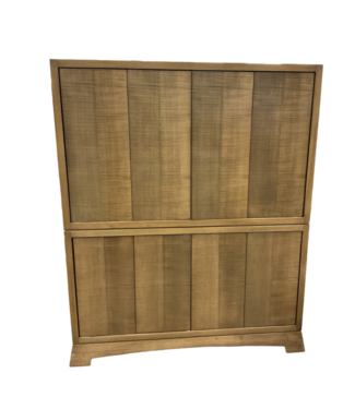 52974 Honey Oak Dry Bar Cabinet 57"W