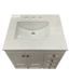 52977 Acclaim White Bathroom Vanity 28"W