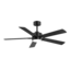 52981 Black 5-Blade Ceiling Fan with LED Light