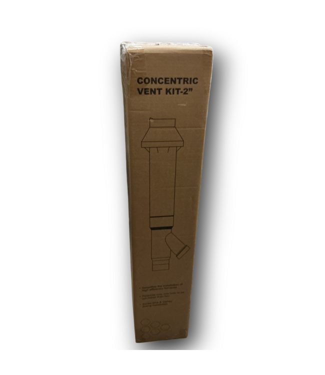 52989 White PVC Concentric Vent Kit (2-in PVC)