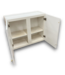 52999 Bright White Upper Wall Cabinet Set of 3pcs