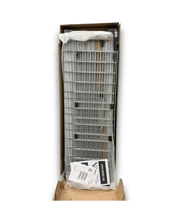 53002 3-Tier Heavy Duty Metal Wire Utility Shelving Unit