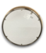 53012 Round Brushed Nickel Framed Mirror 30"