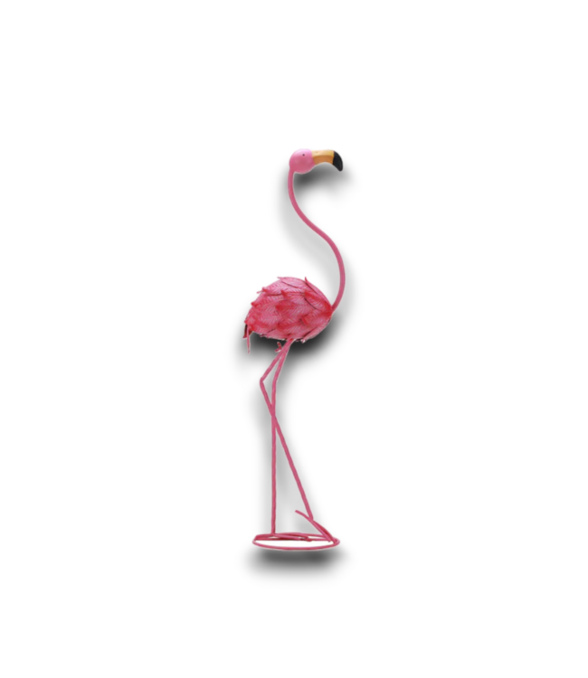 53015 Pinky Flamingo Garden Statue