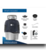 53022 Evolution Non Corded Garbage Disposal 55ss (1.0 HP)
