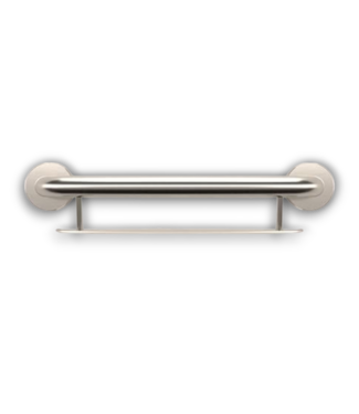 53031 Stainless Steel Shampoo Shelf & Grab Bar 16"