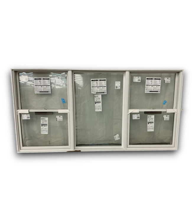 53040 Lifestyle Series 3 Panel Double Hung Window 96" x 46"
