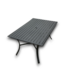 53042 Kenwood Black Outdoor Dining Table 64"