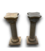 53047 Vintage Brass Plant Stand Set of 2