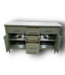 53048 Minty Green Double Bathroom Vanity w/Top 60"