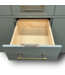 53048 Minty Green Double Bathroom Vanity w/Top 60"