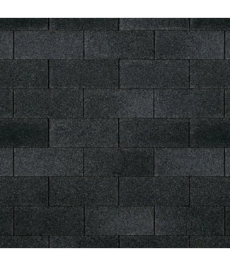 53062 Supreme Onyx Black 3-Tab Roof Shingles 233.31 sq. ft.