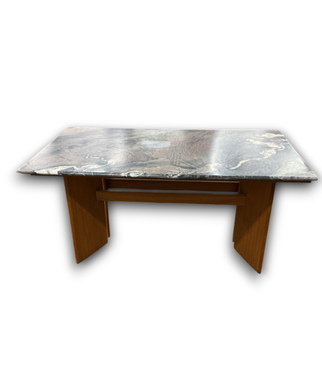 53066 Cipollino Marble Top Rectangle Dining Table 63"