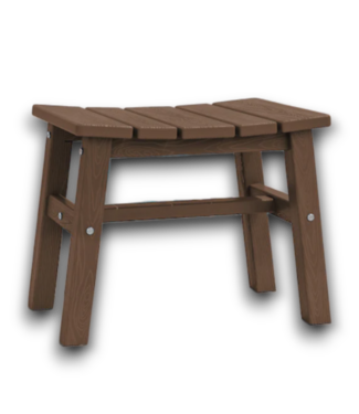 53070 Brown Outdoor Footrest Portable Ottoman